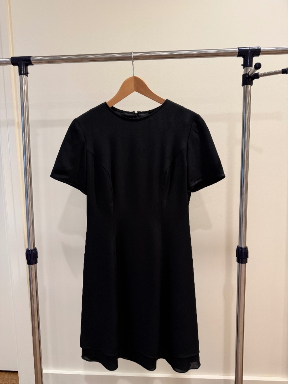 Vintage Black talbots Shift Dress (Size 6)